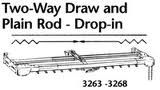 Two Way Draw and Plain Rod Drop-in 86